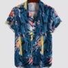 STYLISH MEN'S GRAPHIC PRINTED CASUAL