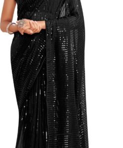 TIRA Embroidered Bollywood Georgette Saree
