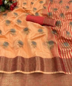 TRINITI FAB Woven Mysore Pure Silk Saree