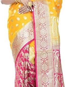 BongSaree Self Design Kanjivaram Handloom Pure Silk Saree