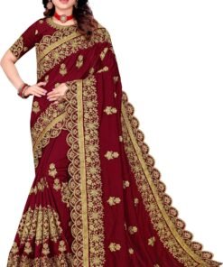 Vaidehi Fashion Embroidered Bollywood Pure Silk Saree