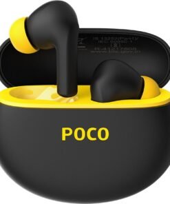 POCO Pods with 30 Hour Playback, 12mm Drivers, 60ms Latency, Fast Charging & ENC Bluetooth Headset